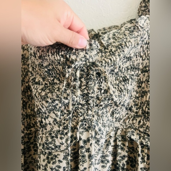 PIPER & SCOOT women’s dress floral print has pockets puffy sleeves NWT - Picture 7 of 14